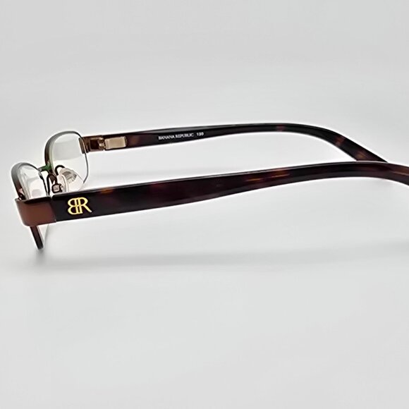 Banana Republic Kaitlin 0JDE Brown on Green Petite Eyeglasses Frame w/ Flexhinge - Picture 4 of 16